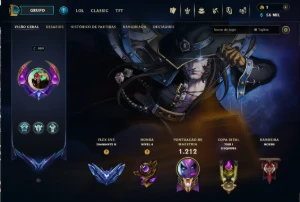 Conta League Of Legends Nv 889 ( 1464 Skins ) LOL