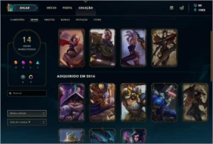 CONTA PLATINA 3 PRA VENDER RAPIDO, COM TODOS OS DADOS. - League of Legends LOL