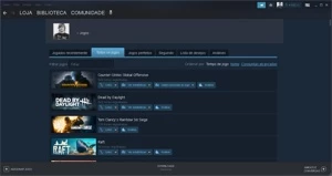 CONTA STEAM 109 JOGOS, CSGO PRIME E Dead By Daylight UPADO
