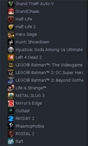 CONTA STEAM 109 JOGOS, CSGO PRIME E Dead By Daylight UPADO
