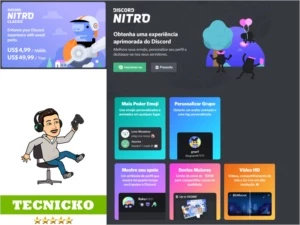 DISCORD NITRO - CLASSIC - 1 MÊS DE ASSINATURA - Assinaturas e Premium