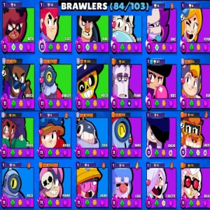 Conta De Brawl Stars De 2019 Com Muitas Skins Raras!
