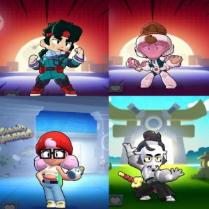 Conta De Brawl Stars De 2019 Com Muitas Skins Raras!