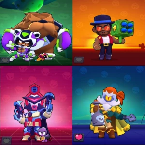 Conta De Brawl Stars De 2019 Com Muitas Skins Raras!