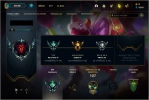 VENDENDO 3 CONTAS OURO IV, OURO IV E UMA PRATA I. - League of Legends LOL