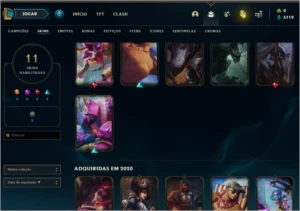 VENDENDO 3 CONTAS OURO IV, OURO IV E UMA PRATA I. - League of Legends LOL