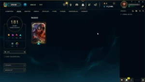 Oportunidade Conta League of Legends 2014 + Bord Rara Yasuo LOL