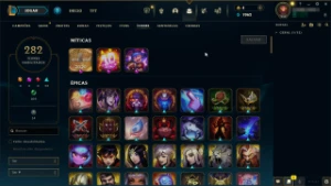 Oportunidade Conta League of Legends 2014 + Bord Rara Yasuo LOL