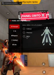 Painel Obito Xit Ff - Free Fire