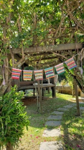 Varal de Bandeirolas Mexicanas em Crochê - Artesanato e Personalizados