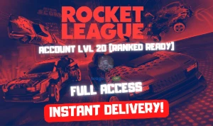 Contas Level 20+ Rocket League (Full Access) + Auto Entrega