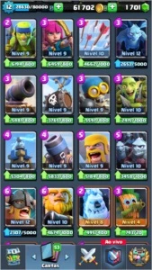 Conta Clash Royale lvl 12