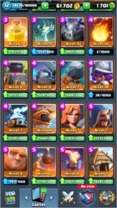 Conta Clash Royale lvl 12