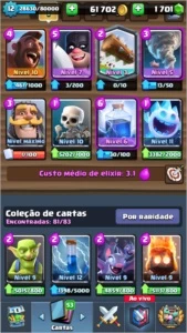 Conta Clash Royale lvl 12