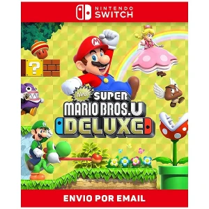 New Super Mario Bros. U Deluxe - Nintendo - Mídia Digital - Jogos (Mídia Digital)