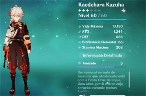 GENSHIN AR 34 KAZUHA + SHOGUN - Genshin Impact
