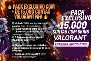 💎 Contas Nfa Unranked Level 20 + Skins 🎁