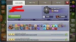 Vendo cv10 bem upado + Clã nvl 8 - Clash of Clans
