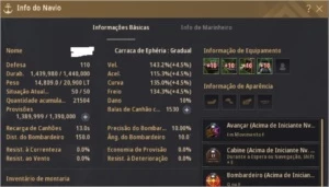 Conta BDO SA 640 GS +P2W - Black Desert