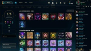 Conta Riot com diversas skins no lol e com skin no valorant - League of Legends