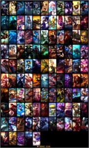 Conta Todos Champs ~ 104 Skins ~ 97 ícones~ Gold II ~ - League of Legends LOL