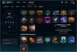Conta Todos Champs ~ 104 Skins ~ 97 ícones~ Gold II ~ - League of Legends LOL
