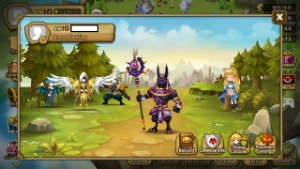 Reroll Summoners War lvl10 com Anubis Dark Thebae + Eladriel