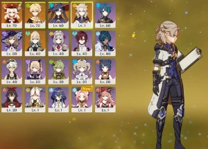 Klee + Albedo + Mona - Genshin Impact