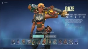Conta Prata 1 com alguns personagens liberados - Valorant