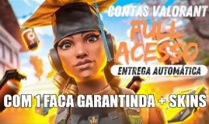 Conta Valorant Com Faca (Full Acesso)