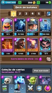 CLASH ROYALE 3 LENDÁRIAS LVL 8 MELHOR PREÇO