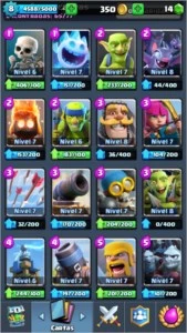 CLASH ROYALE 3 LENDÁRIAS LVL 8 MELHOR PREÇO