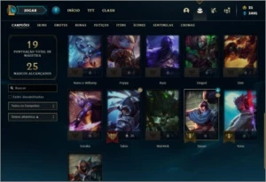 CONTA SMURF PLAT 1 LEVOU DECAY DIAMOND - League of Legends LOL