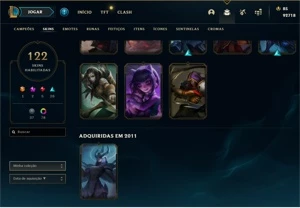 Conta Criada em 2011 Kayle Juiza 8 camp mundiais+5 vitoriosa - League of Legends LOL