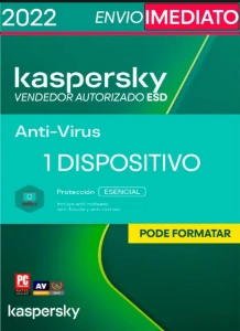 Kaspersky Antivirus 1 usuário 1 ano - Digital para Download - Softwares e Licenças