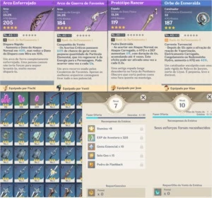 Genshin Impact Ar25 + 2600gema + três 5*