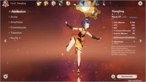 Genshin Impact Ar25 + 2600gema + três 5*