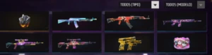 300 diamantes | 1 cubo | 25 Pets | 32k ouro | 10 personagens - Free Fire