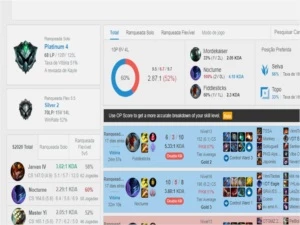 Vendo conta platina III ou IV - League of Legends LOL