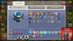 Centro de Vila 13 - Clash of Clans