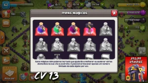 Centro de Vila 13 - Clash of Clans