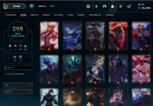Conta Lol Full Acesso Lvl 395 + 298 Skins - League of Legends