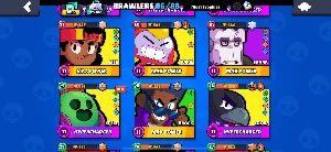 Conta Brawl Stars - 36k troféus e vários personagens full