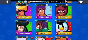 Conta Brawl Stars - 36k troféus e vários personagens full