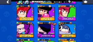 Conta Brawl Stars - 36k troféus e vários personagens full