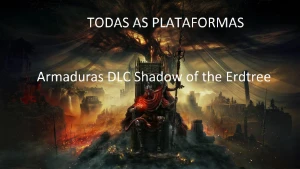 Elden Ring Pacote Armaduras DLC Shadow of the Erdtree