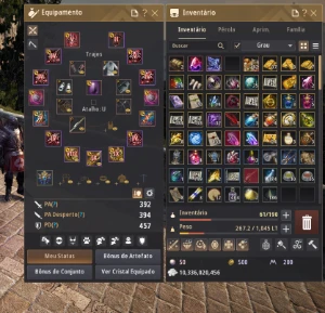 Vendo Conta  Nova Rng Alto+++ 2000 Dano Contra Edania  400Ap - Black Desert
