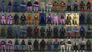 Trajes modded masculinos | GTA Online [PC]