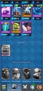 Conta Clash Royale + Conta Clash Of Clans