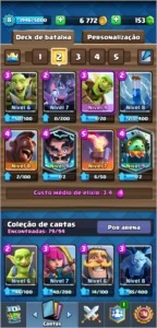 Conta Clash Royale + Conta Clash Of Clans